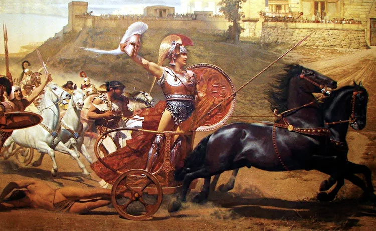 "The Triumph of Achilles" by Franz Matsch